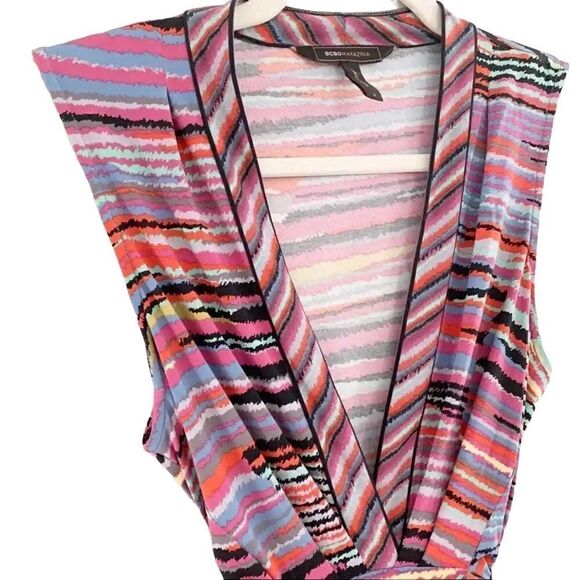 BCBGMAXAZRIA Striped Dress - Picture 2 of 8